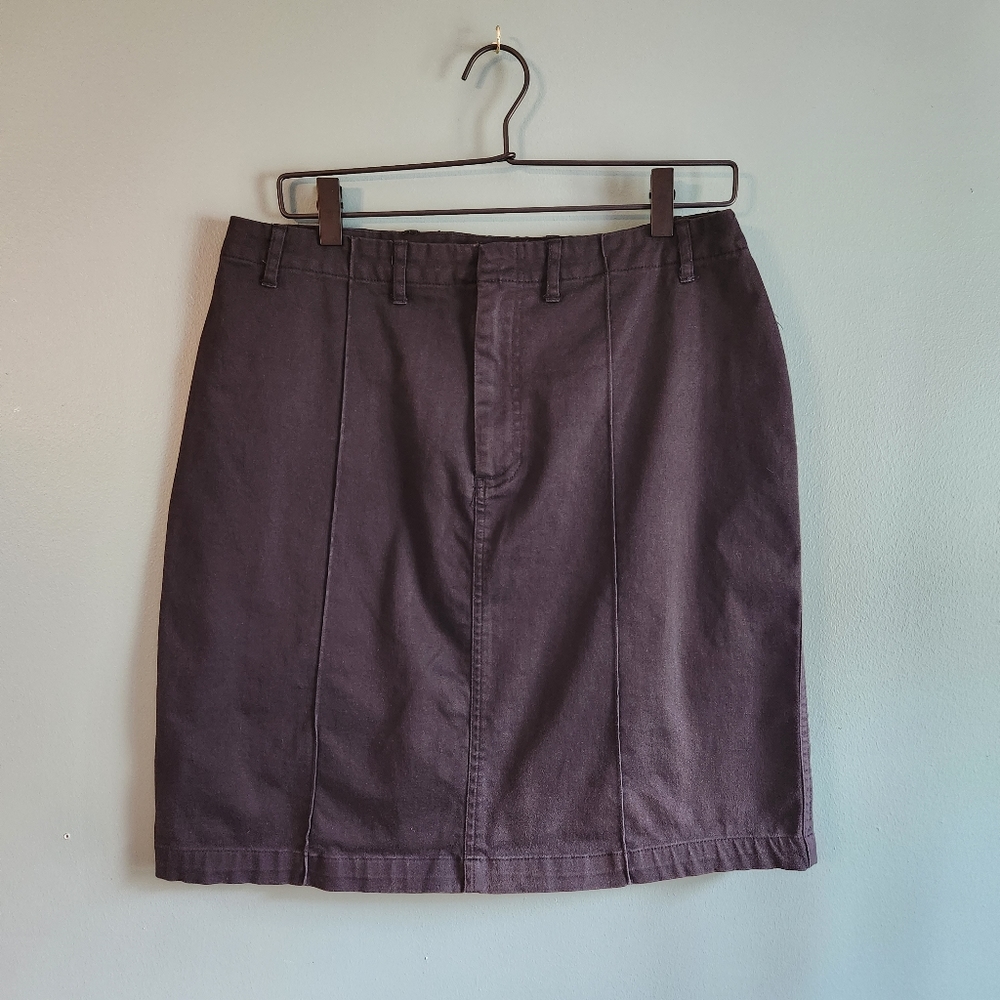 Vintage 90s St. John's Bay black pleated skirt women's 12